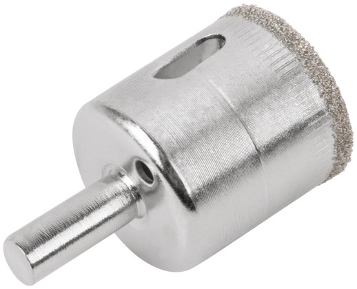 Коронка кольцевая по кафелю и стеклу алмазная 30х50 мм