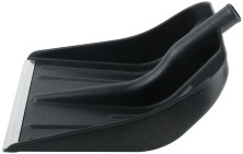 Лопата для уборки снега малая пластиковая, без черенка 360х400 мм