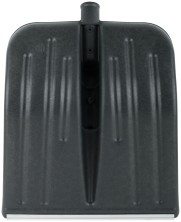 Лопата для уборки снега малая пластиковая, без черенка 360х400 мм