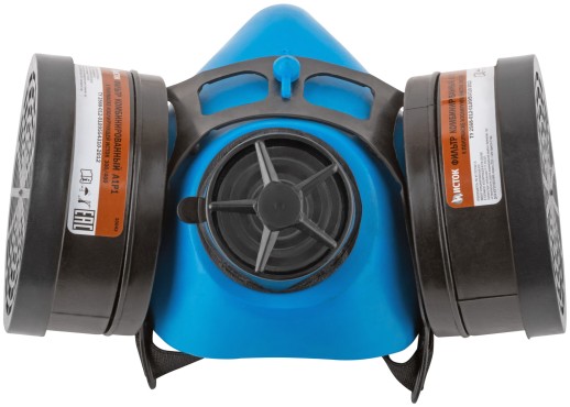 Респиратор газозащитный РУ-60М ( с фильтрами тип "А1Р1" )