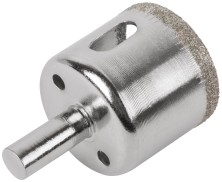 Коронка кольцевая по кафелю и стеклу алмазная 32х50 мм