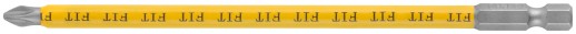Биты кованые, сталь S2, односторонние 150 мм PH2, Профи 2 шт., блистер