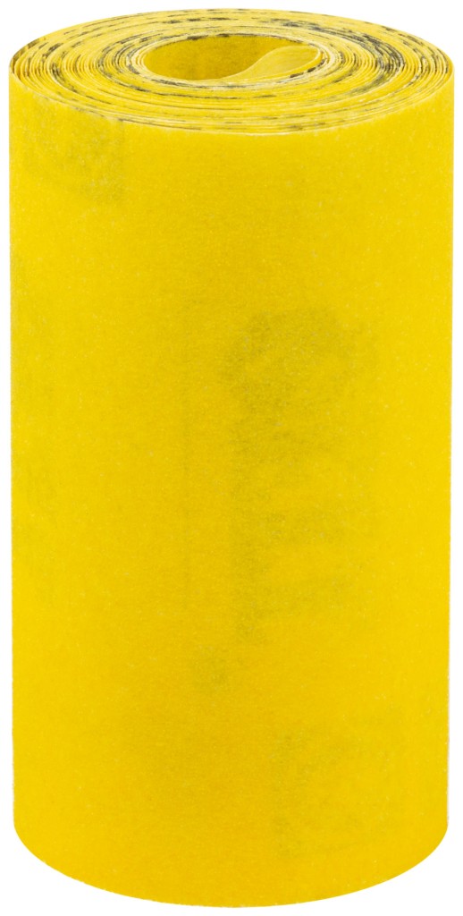 Рулон шлифовальный мини на бумажной основе, алюминий-оксидный абразивный слой 115 мм х 5 м, Р 80