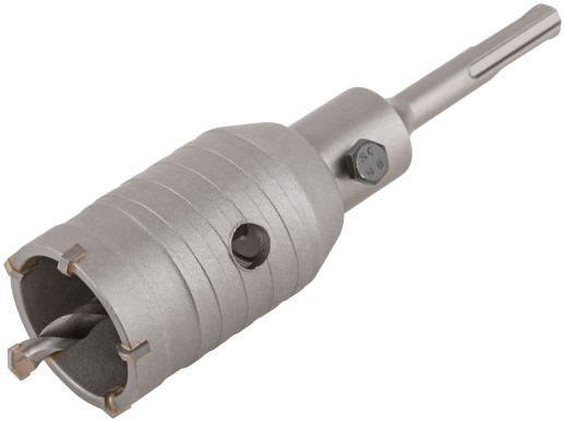 Коронка кольцевая по бетону, хвостовик 110 мм в сборе, 45 мм