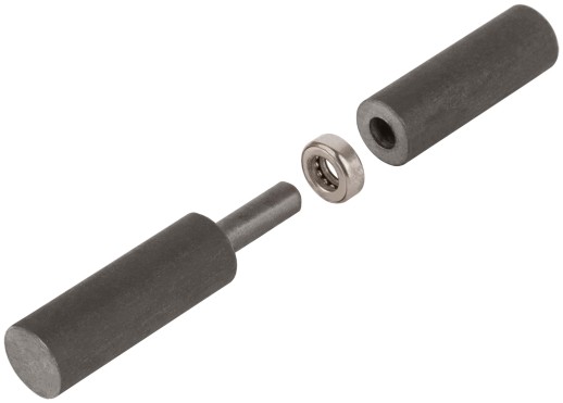 Петля гаражная, с подшипником  22х140 мм