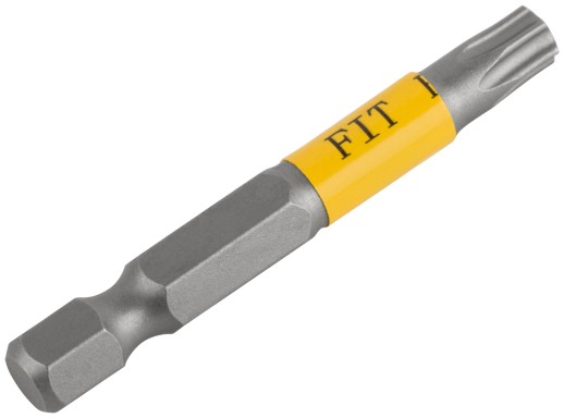 Биты кованые, сталь S2, односторонние 50 мм Т30, Профи 2 шт., блистер