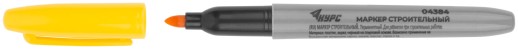 Маркер строительный перманентный, желтый