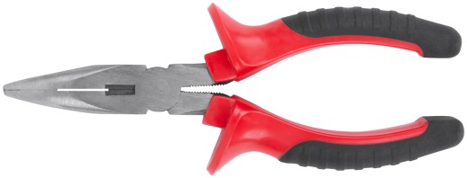 Утконосы "Оптима", двухцветные обрезиненные ручки, полированная сталь 165 мм