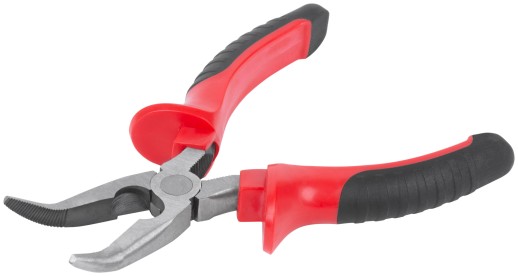 Утконосы "Оптима", двухцветные обрезиненные ручки, полированная сталь 165 мм