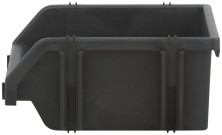 Лоток для крепежа пластиковый черный  75х110х165 мм