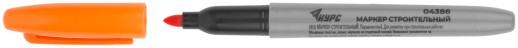 Маркер строительный перманентный, оранжевый
