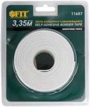 Лента бордюрная, клейкая, водостойкая, 30 мм х 30 мм х 3,35 м