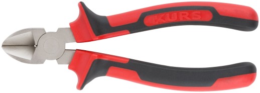 Бокорезы "Тренд", двухцвеные прорезиненные ручки, хром-никелевое покрытие 180 мм