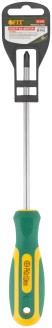 Отвертка "Контур", CrV сталь, прорезиненная ручка 6х150 мм РН2