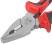 Плоскогубцы комбинированные "Тренд", двухцветные прорезиненные ручки, хром-никелевое покрытие 160 мм