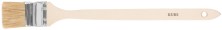 Кисть радиаторная, натур. светлая щетина, деревянная ручка  2" (50 мм)