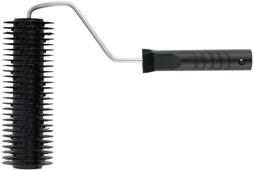 Валик пластиковый игольчатый "Мини", диаметр 72 мм, высота иглы 14 мм, 200 мм