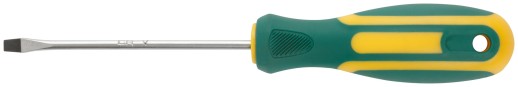Отвертка "Контур", CrV сталь, прорезиненная ручка  3х75 мм SL