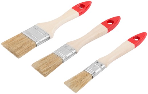 Набор кистей "Оптима" 3 шт. (19, 25, 38 мм)