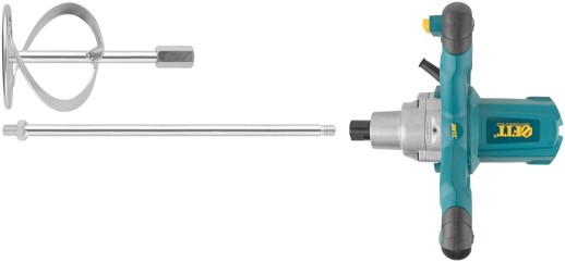 Миксер 1000 Вт; 0-1100 об/мин; 30 Нм; 90 л; металл.корпус; БС щеток; рез.накл.; коробка