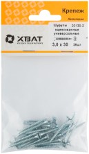 Шурупы оцинкованные, универсальные 3 х 30 (фасовка 28 шт)