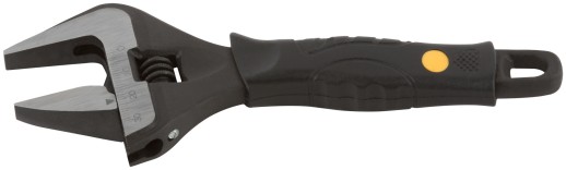 Ключ разводной "Контур", узкие губки, шкала, экстра увелич.захват, ПВХ накладка на ручку 150 мм ( 34 мм )