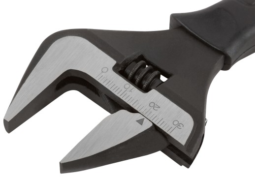 Ключ разводной "Контур", узкие губки, шкала, экстра увелич.захват, ПВХ накладка на ручку 150 мм ( 34 мм )