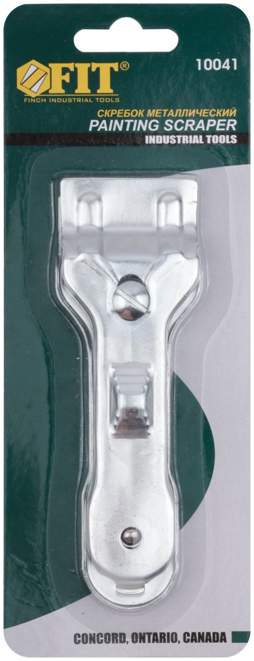 Скребок малярный металлический, ширина лезвия 40 мм