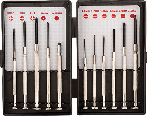 Отвертки часовые 11 шт.