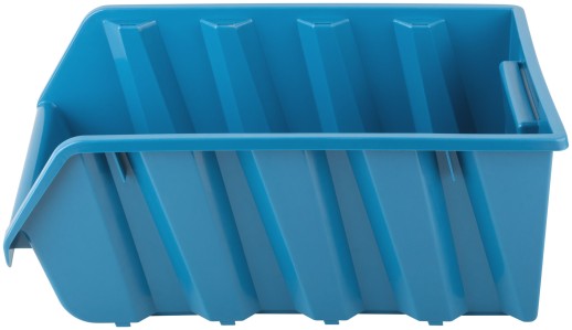 Лоток для крепежа пластиковый 375х225х160 мм синий