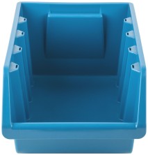 Лоток для крепежа пластиковый 375х225х160 мм синий