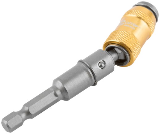 Адаптер шарнирный угловой с магнитным держателем для бит Cutop Profi Plus, 90 мм, до 25 градусов