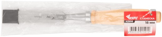 Стамеска с деревянной ручкой 18 мм