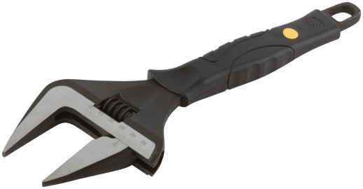 Ключ разводной "Контур", узкие губки, шкала, экстра увелич.захват, ПВХ накладка на ручку 300 мм ( 60 мм )