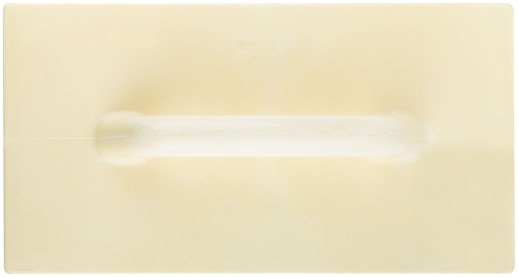 Терка полиуретановая желтая Профи 220х420 мм