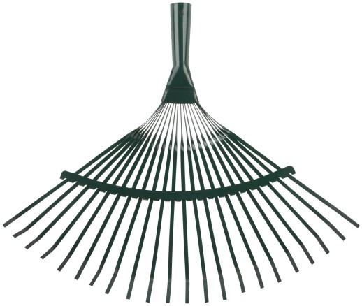 Грабли веерные, пластинчатые, 22 зуба, 430 мм