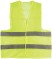 Жилет сигнальный желтый, 2 горизонтальные полосы, 60 гр., размер XL