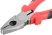 Плоскогубцы комбинированные "Стандарт" красно-черные пластиковые ручки, полированная сталь 180 мм