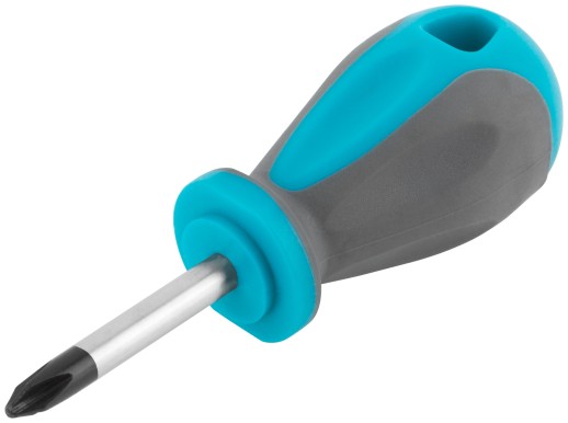 Отвертка, CrV сталь, прорезиненная ручка PH2 x 38 мм