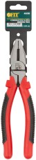 Плоскогубцы комбинированные "Стандарт" красно-черные пластиковые ручки, полированная сталь 200 мм