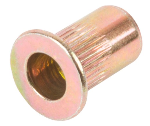 Заклепки резьбовые, стальные, стандартный бортик М4 (фасовка 20 шт)