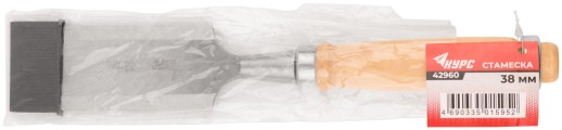 Стамеска с деревянной ручкой 38 мм