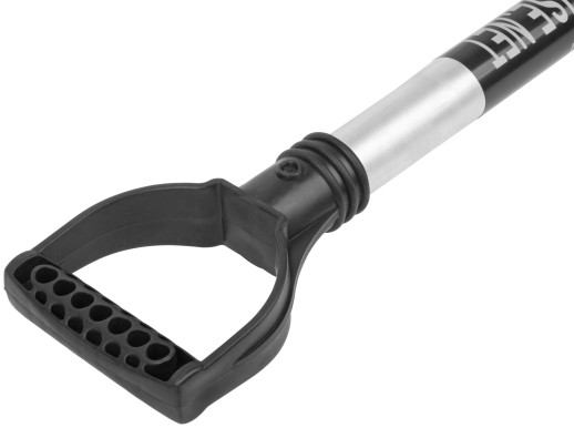 Лопата для уборки снега Профи поликарбонатная, алюминиевый черенок, средняя 465х410х1360 мм