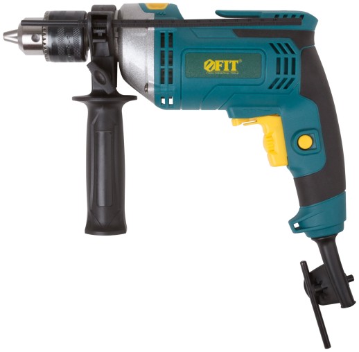 Дрель ударная  750 Вт; 0-3000 об/мин; КлП 13мм; мет. корп.; рез. накл.; коробка