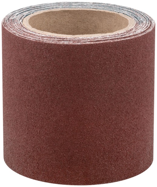 Рулон шлифовальный мини на тканевой основе, алюминий-оксидный абразивный слой 115 мм х 5 м, Р 60