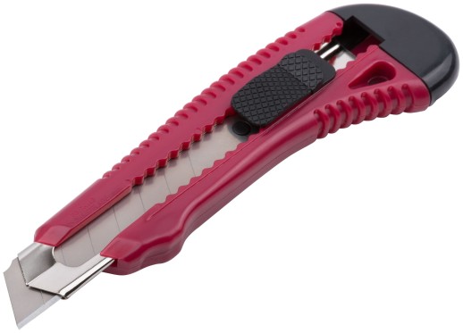 Нож технический "Оптима" 18 мм усиленный