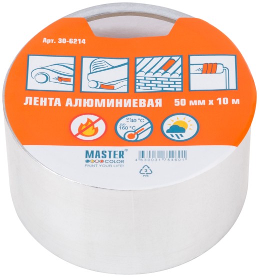 Лента армирующая алюминиевая, 50 мм x 10 м