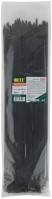 Хомуты нейлоновые для проводов, черные 100 шт., 4,8х400 мм