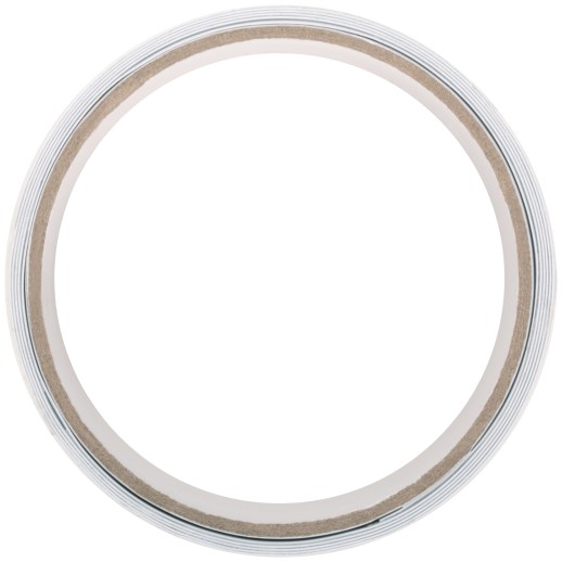 Лента клейкая сантехническая ПВХ для труб, белая, 50 мм х 0,5 мм х 1,5 м