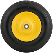 Колесо запасное 380х90х225 мм для тачек 77611; 77612  ( 4.00-8 ) ( посадка ширина 95 мм, диаметр 16 мм )